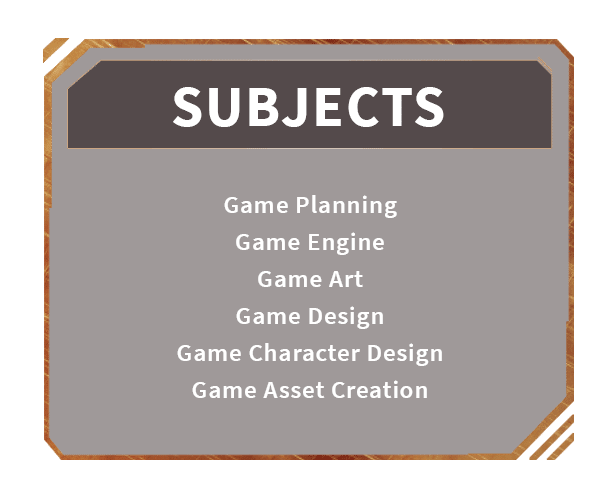 The board is displaying the subject of advanced game asset creation